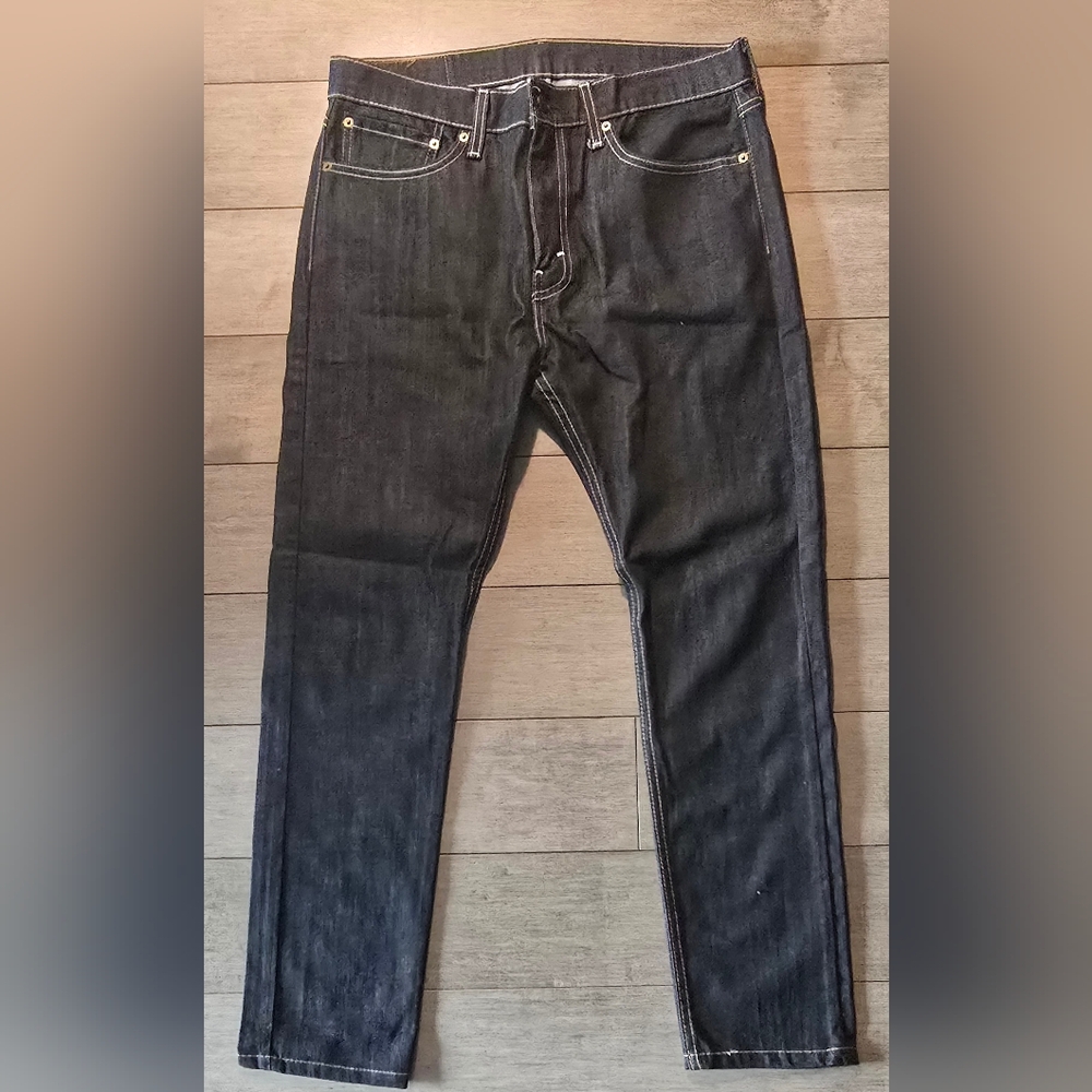 Levis Mens 510 Dk BLUE DENIM - SIZ 34W X 30"L  Mint Condition LIKE NEW